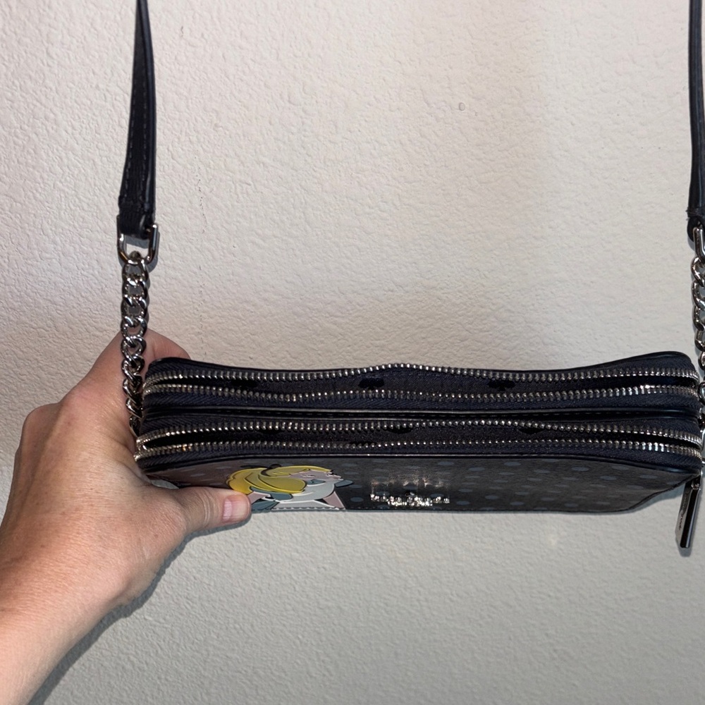 Kate Spade X Disney Alice in Wonderland Crossbody Handbag - Picture 7 of 11